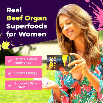 Primal Queen Female-Optimized Beef Organ Superfood Supplement